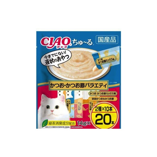 ちゅーるカツオブシ バラエティ　２０本