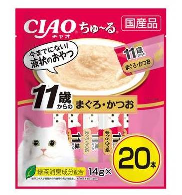 ちゅーる１１歳マグロカツオ バラエティ　２０本