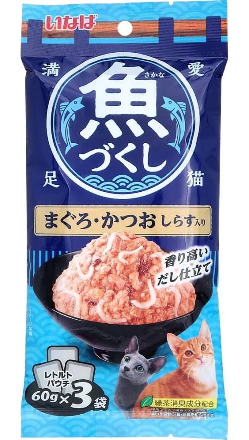 魚づくしまぐろ３Ｐ かつお　しらす